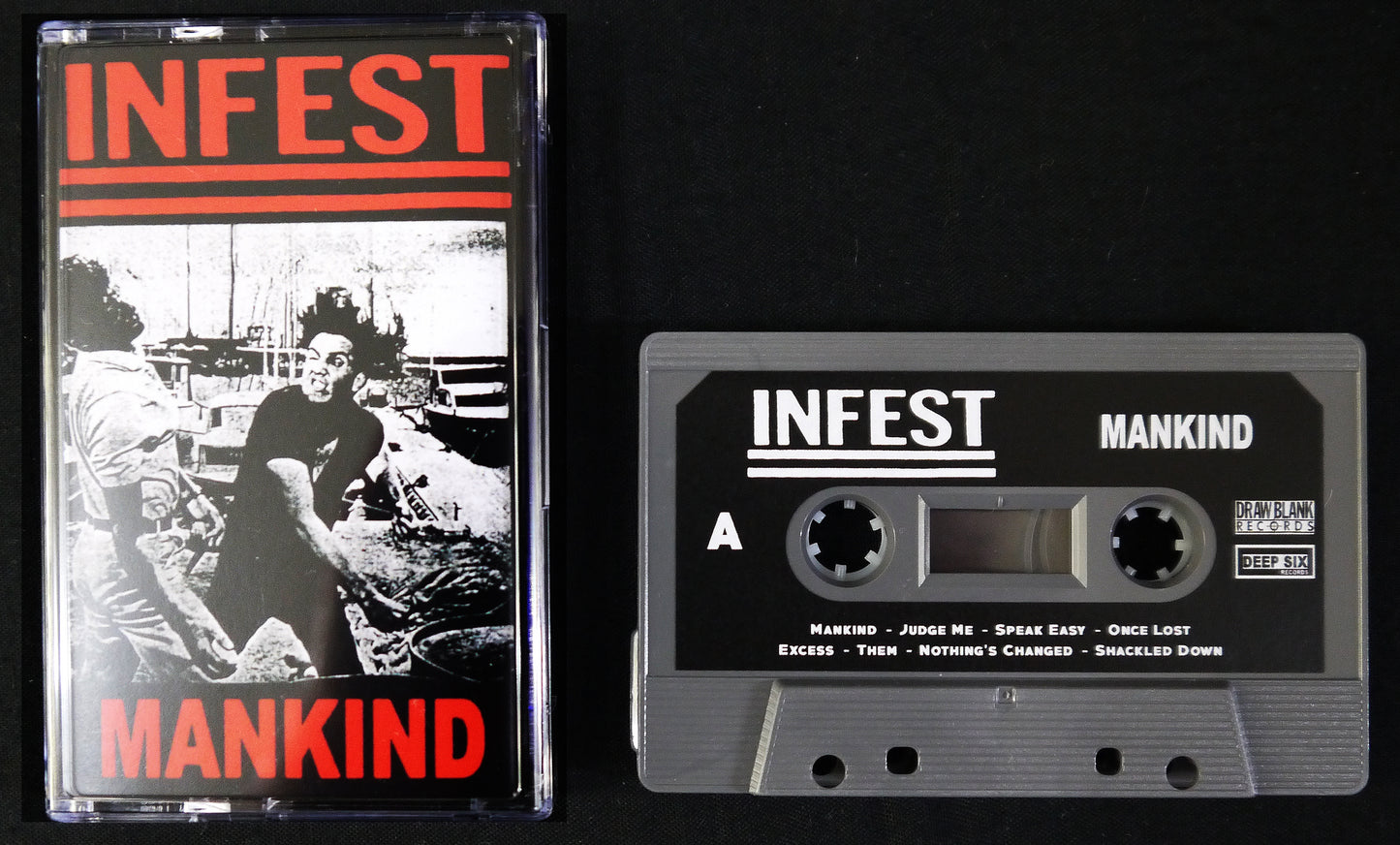 INFEST - Mankind MC Tape (bootleg)