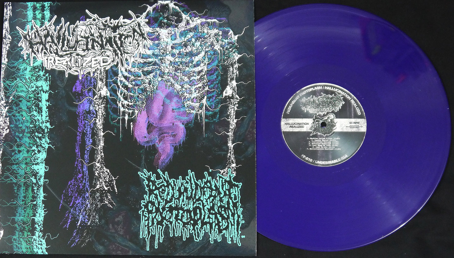 HALLUCINATION REALIZED / REDUNDANT PROTOPLASM - Split 12"