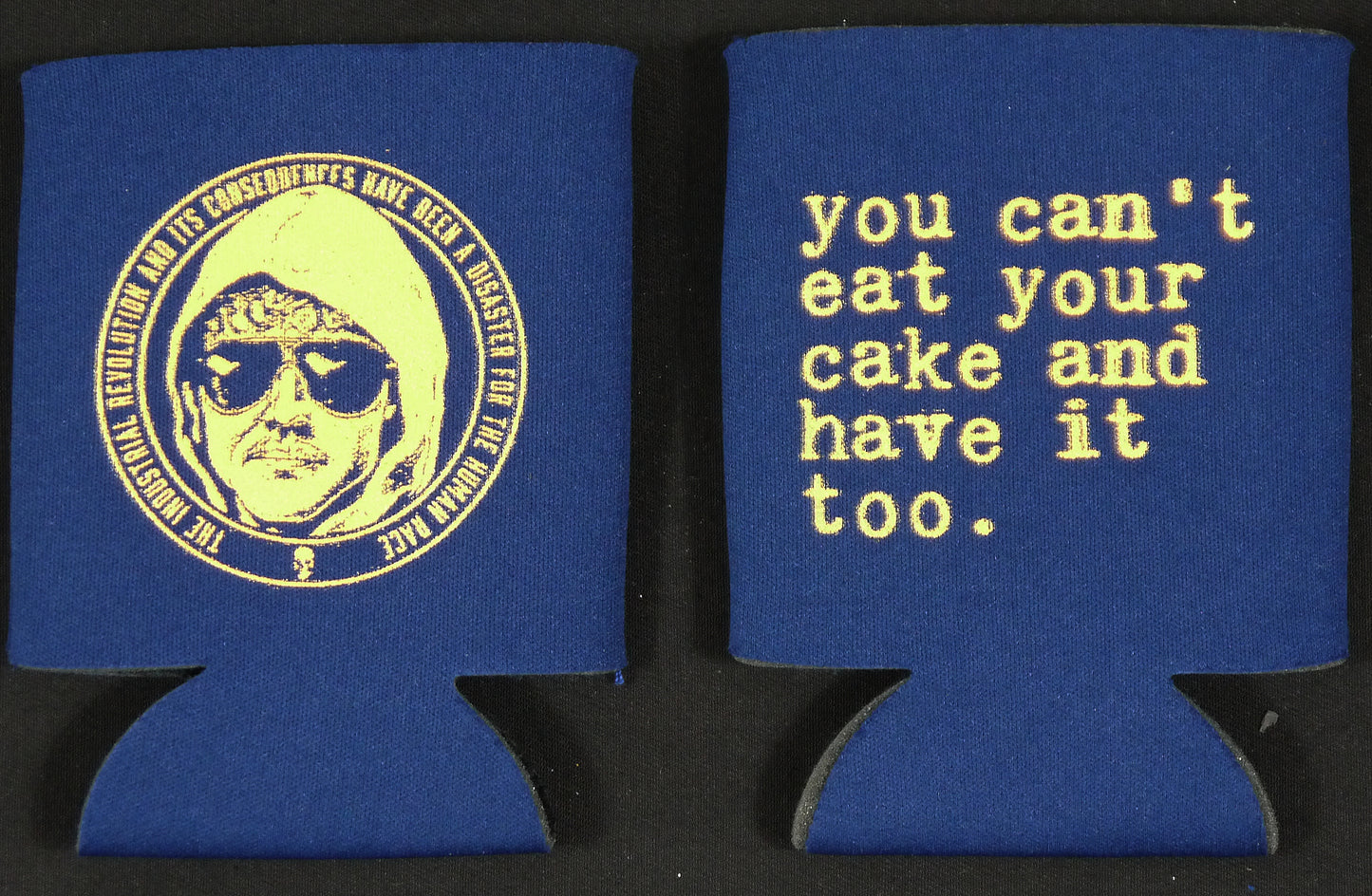 UNABOMBER - Ted Kaczynski - Beer Koozie
