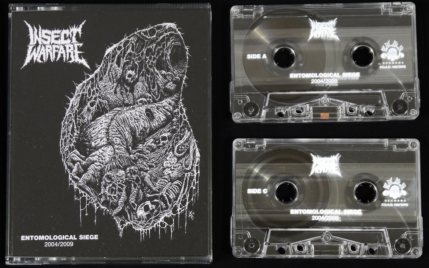 INSECT WARFARE - Entomological Siege 2004/2009 Double MC Tape