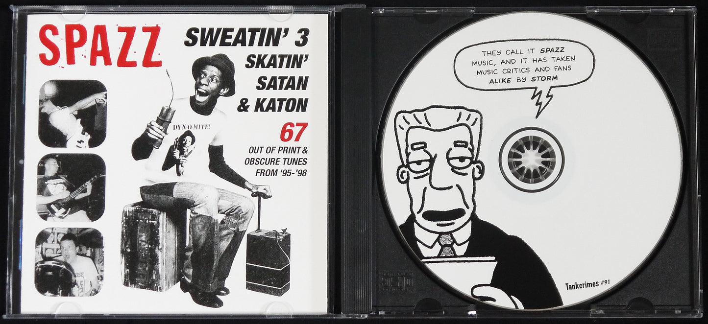 SPAZZ - Sweatin' 3: Skatin' Satan & Katon CD