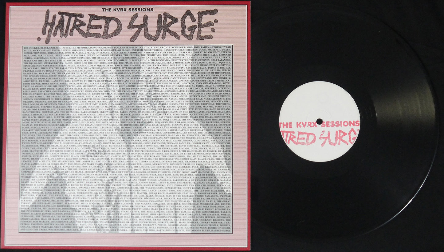 HATRED SURGE - The KVRX Sessions 12"