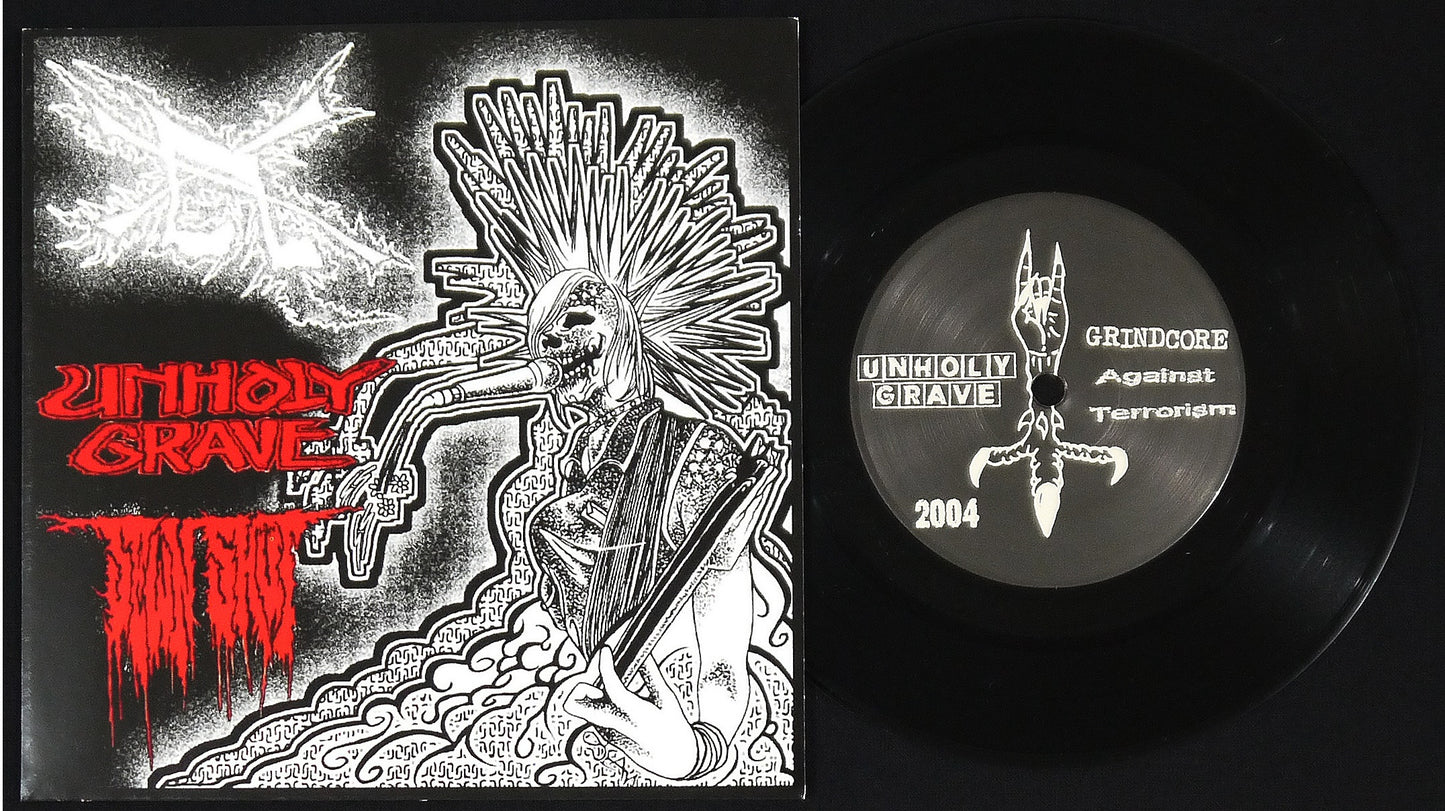 UNHOLY GRAVE / SEWN SHUT - Split 7"