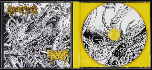 PLAGUE PATROL / SEWER FIEND - Split CD