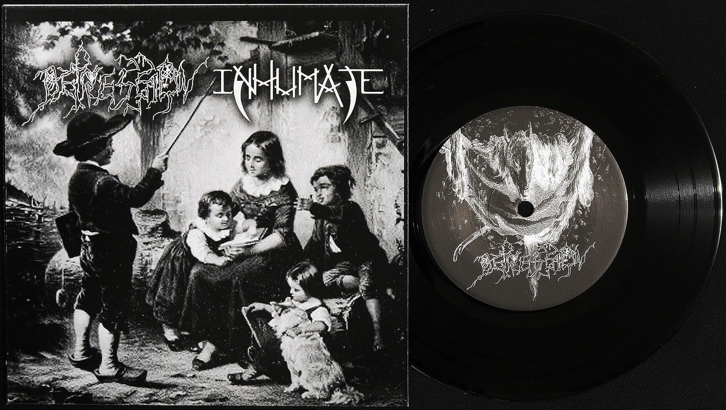 DEPRESSION / INHUMATE - Split 7"