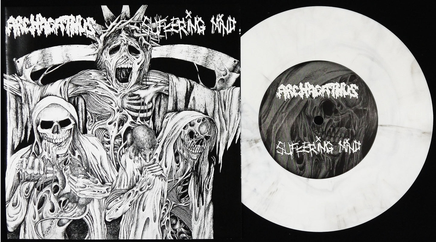 ARCHAGATHUS / SUFFERING MIND - Split 7" S/Sided