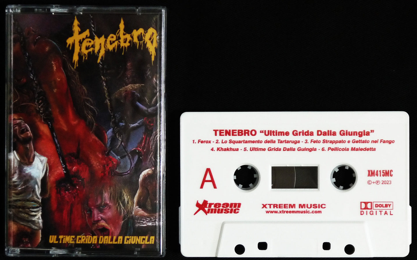 TENEBRO - Ultime Grida Dalla Giungla MC Tape