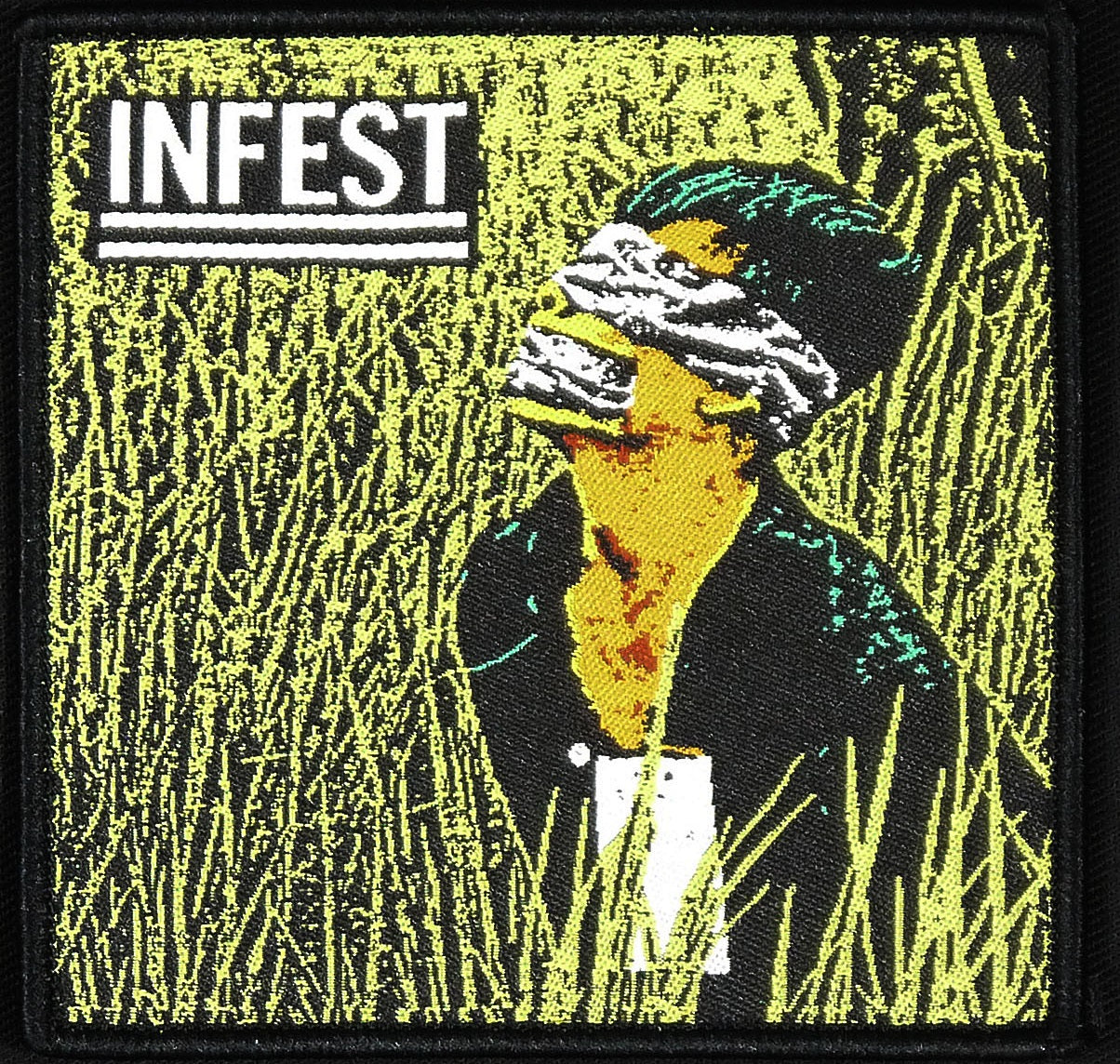 INFEST - No Man's Slave Woven Patch