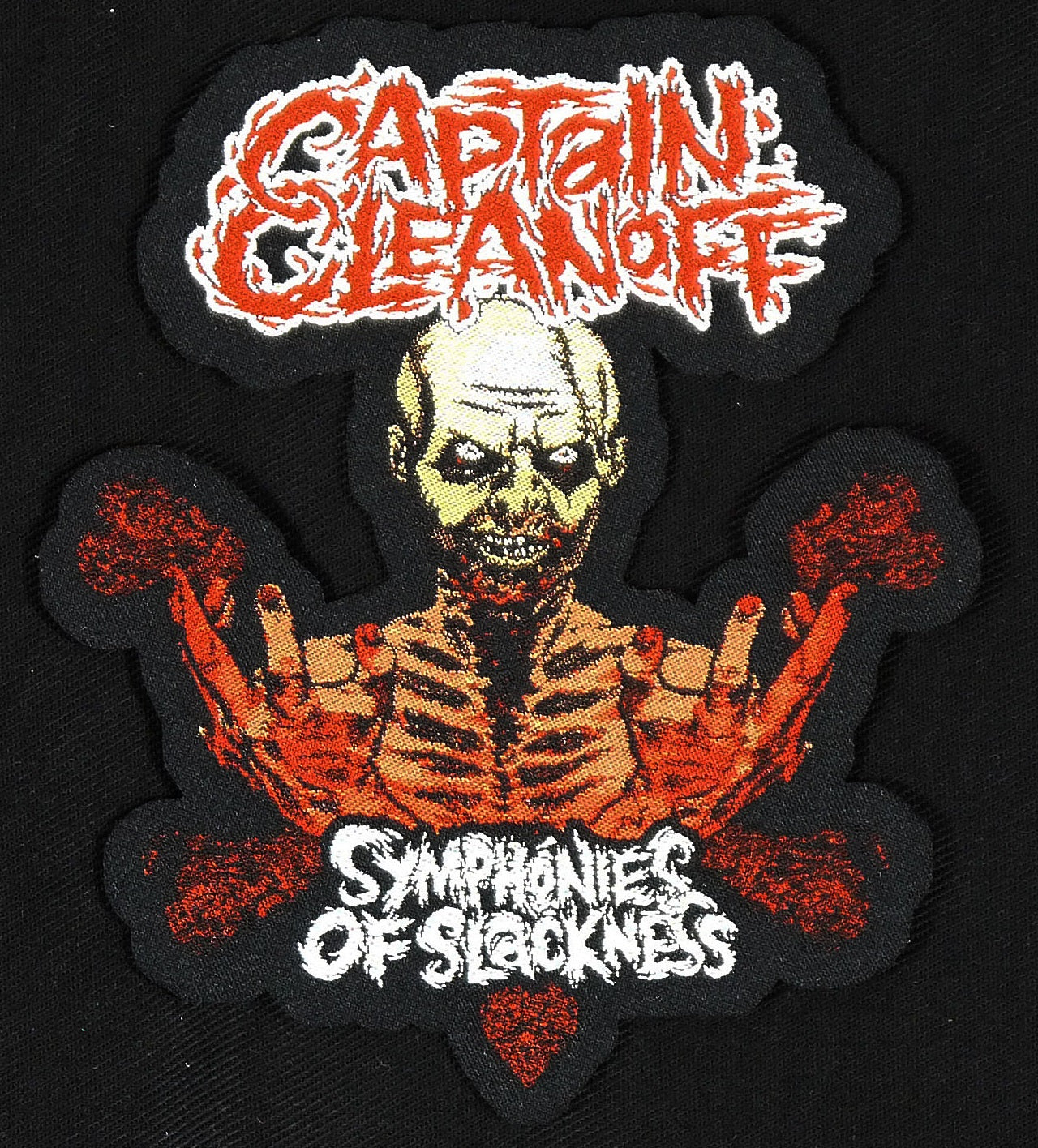 CAPTAIN CLEANOFF - Symphonies OF Slackness Woven Patch