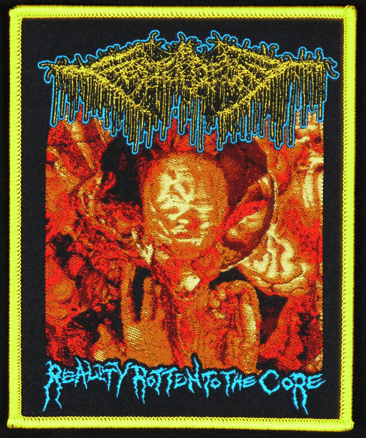 FESTER DECAY - Reality Rotten To The Core Woven Patch