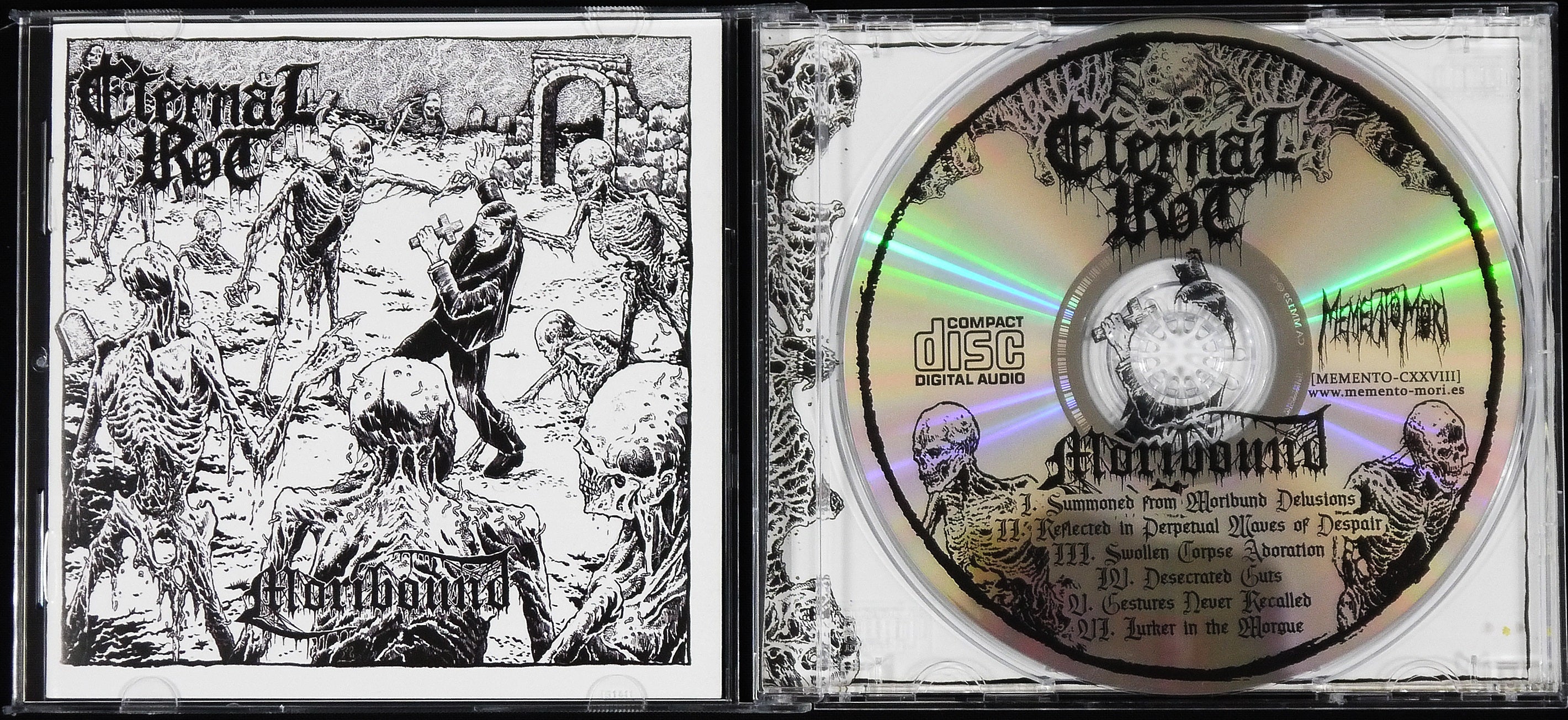 Eternal Rot Moribound Cd Grindfatherprod