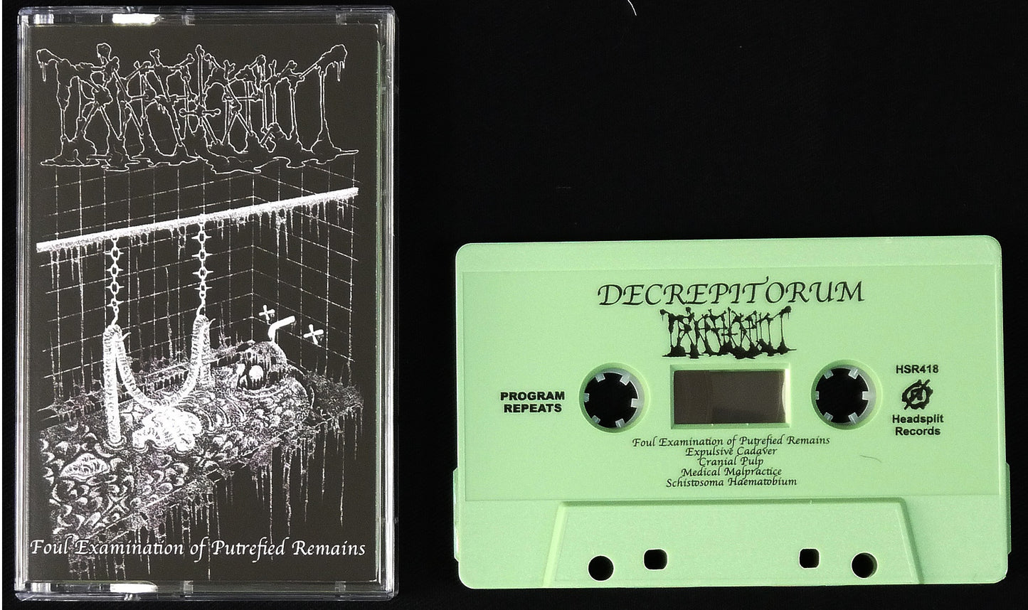DECREPITORUM - Foul Examination Of Putrefied Remains MC Tape