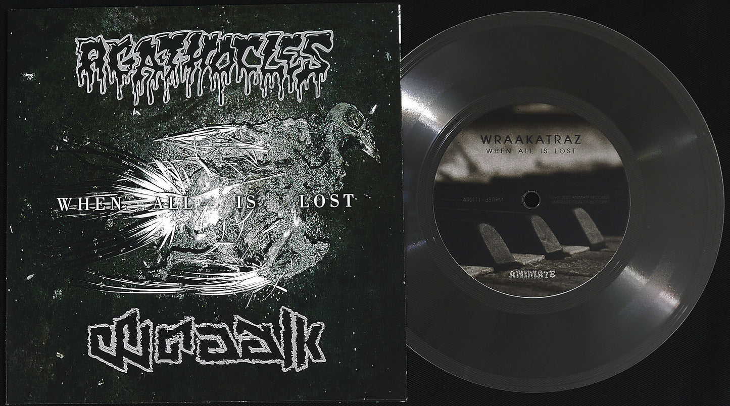 AGATHOCLES / WRAAK - Split 7"lathecut