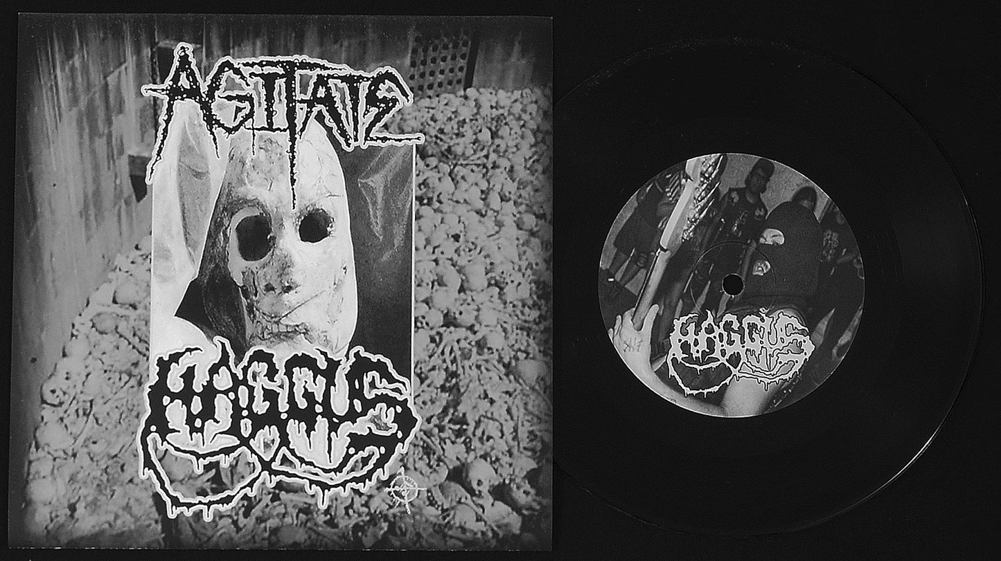 HAGGUS / AGITATE - Split 7"