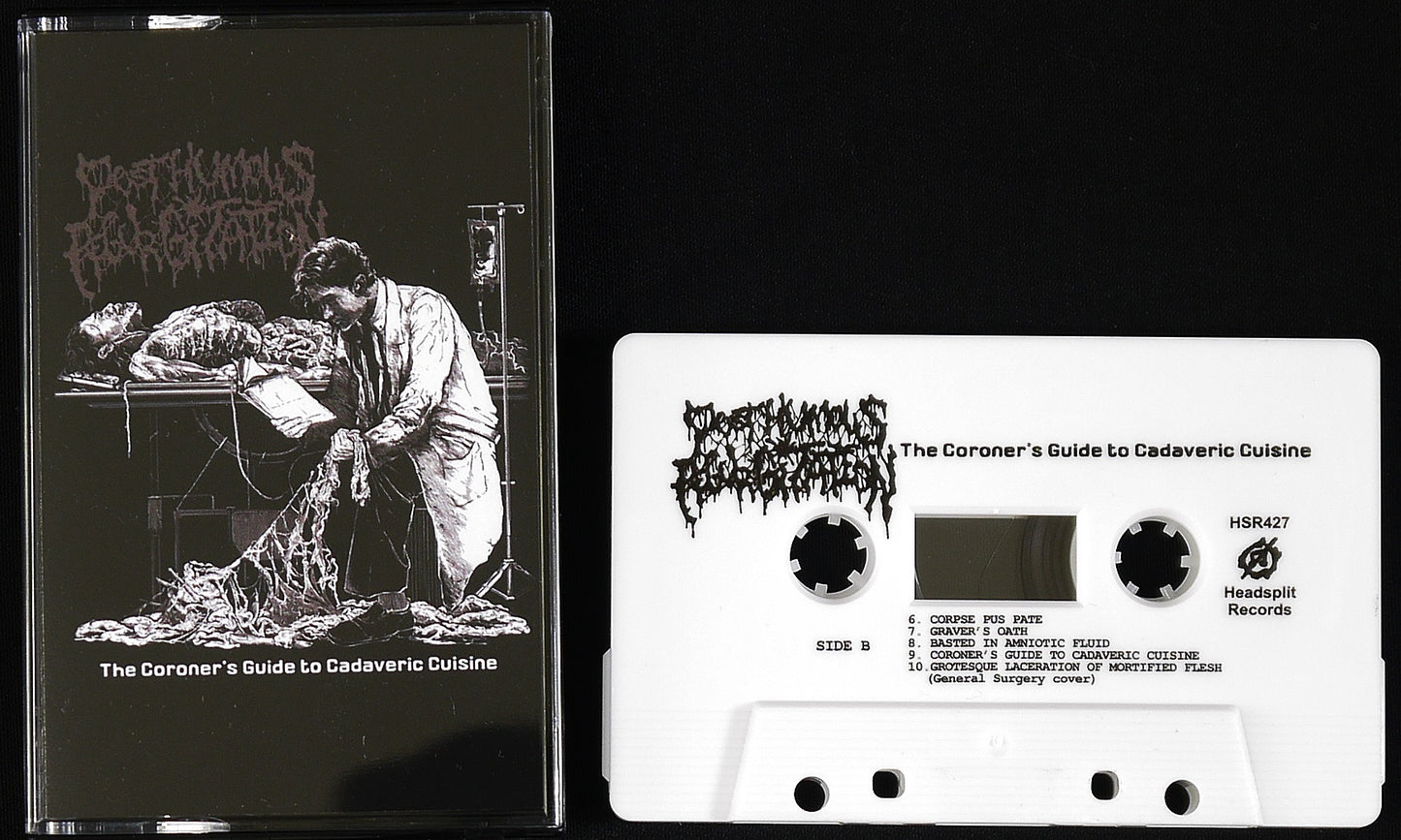 POSTHUMOUS REGURGITATION - The Coroner’s Guide To Cadaveric Cuisine MC Tape