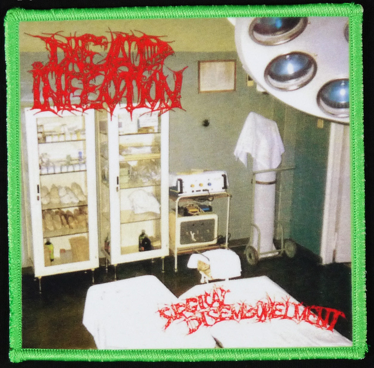 DEAD INFECTION - Surgical Disembowelment Patch Green Border