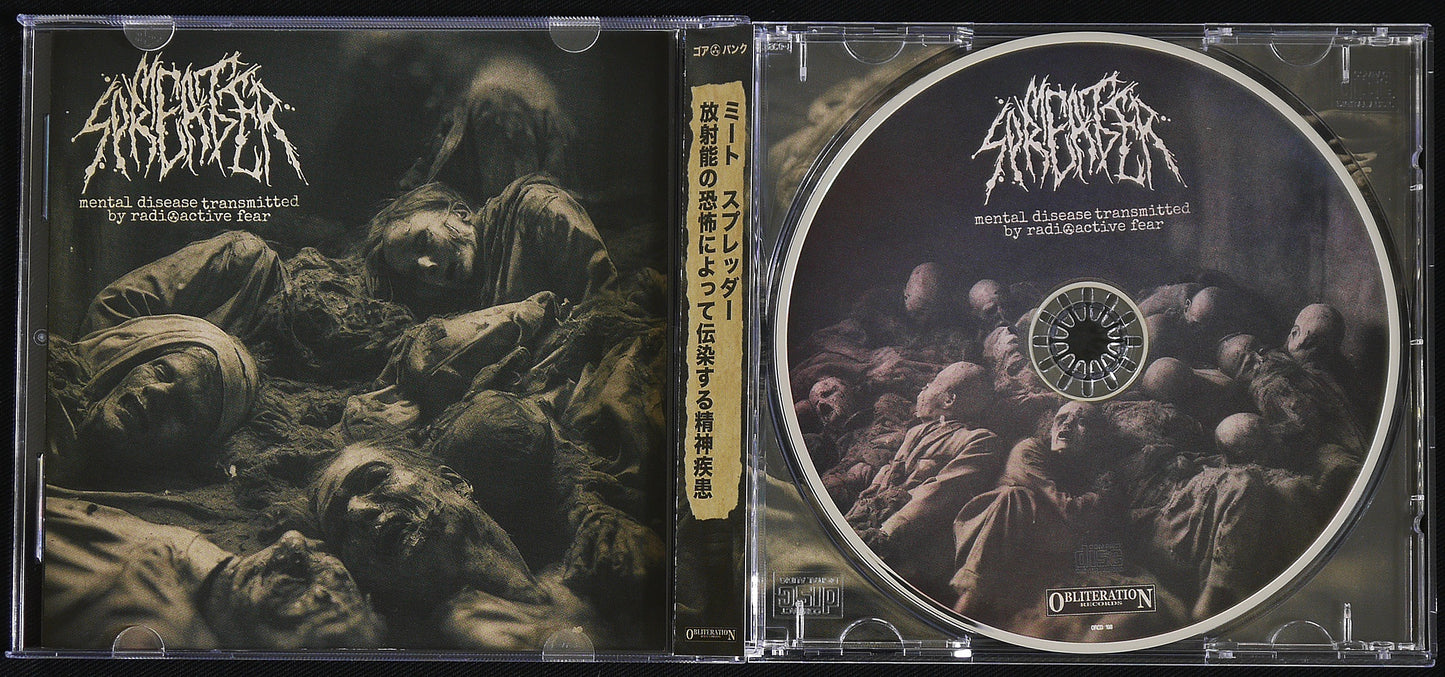 MEAT SPREADER - Mental Disease Transmitted By Radioactive Fear CD (ASIAN EDITION)
