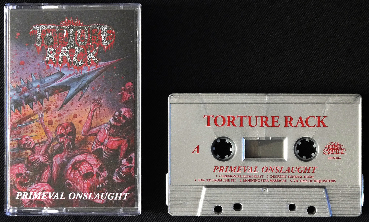 TORTURE RACK - Primeval Onslaught MC Tape