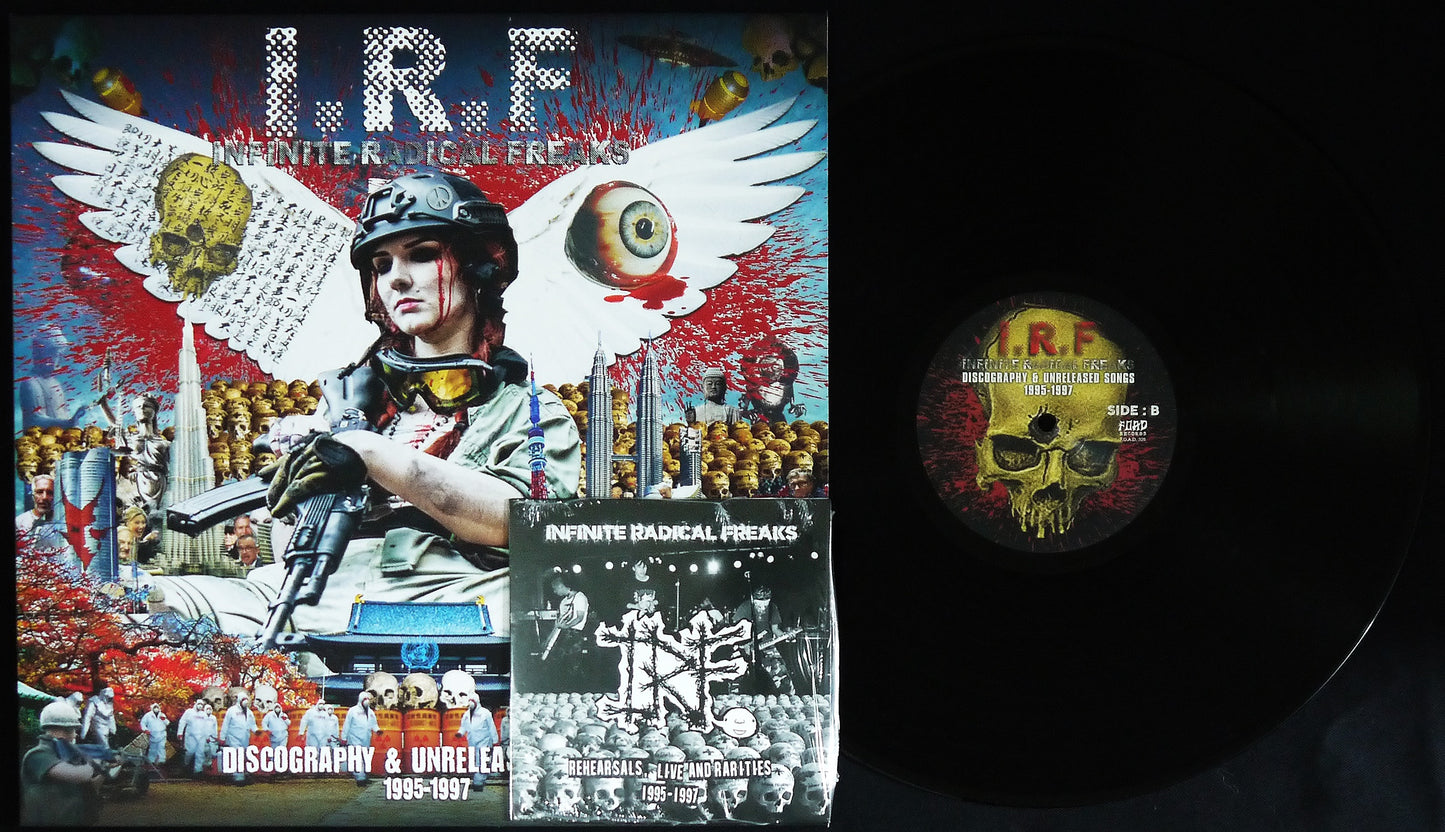 I.R.F (INFINITE RADICAL FREAKS) - Discography & unreleased songs 1995-97 12" + CD