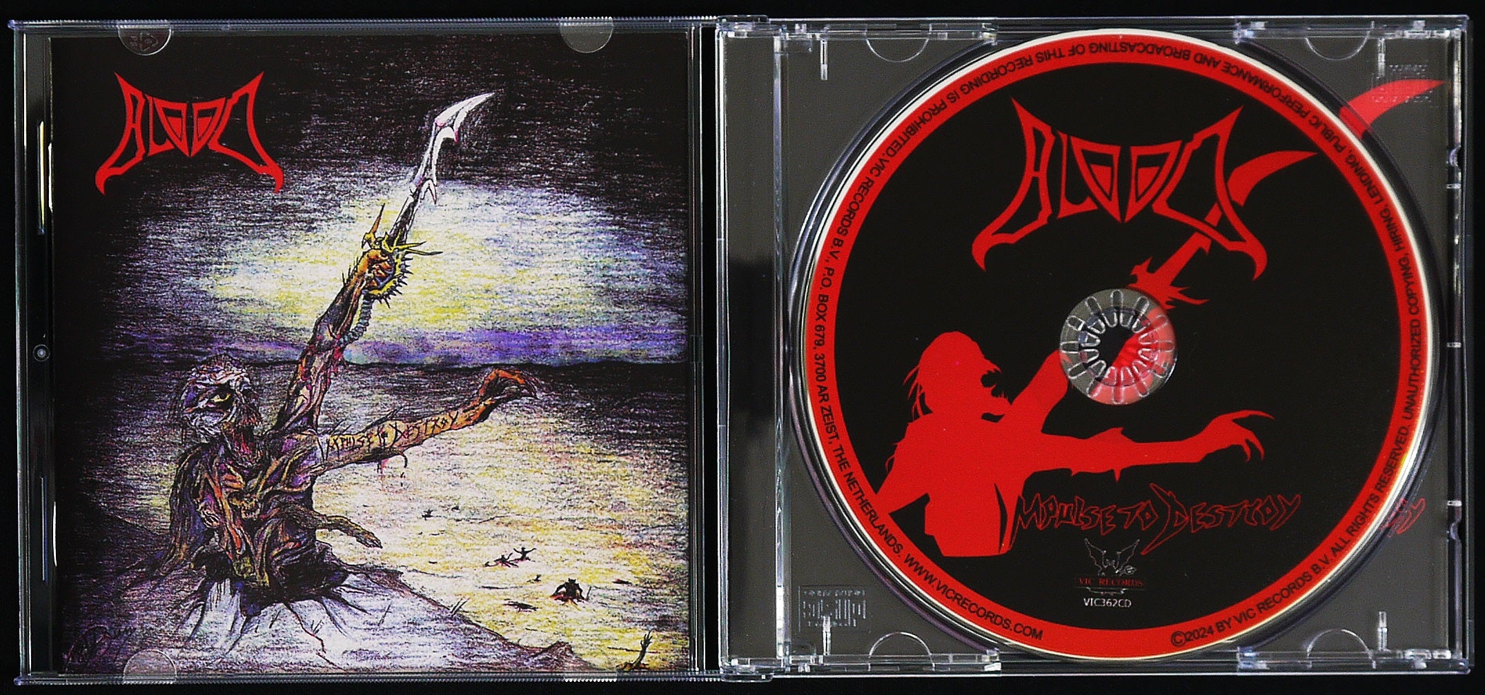 BLOOD - Impulse To Destroy CD – grindfather.prod