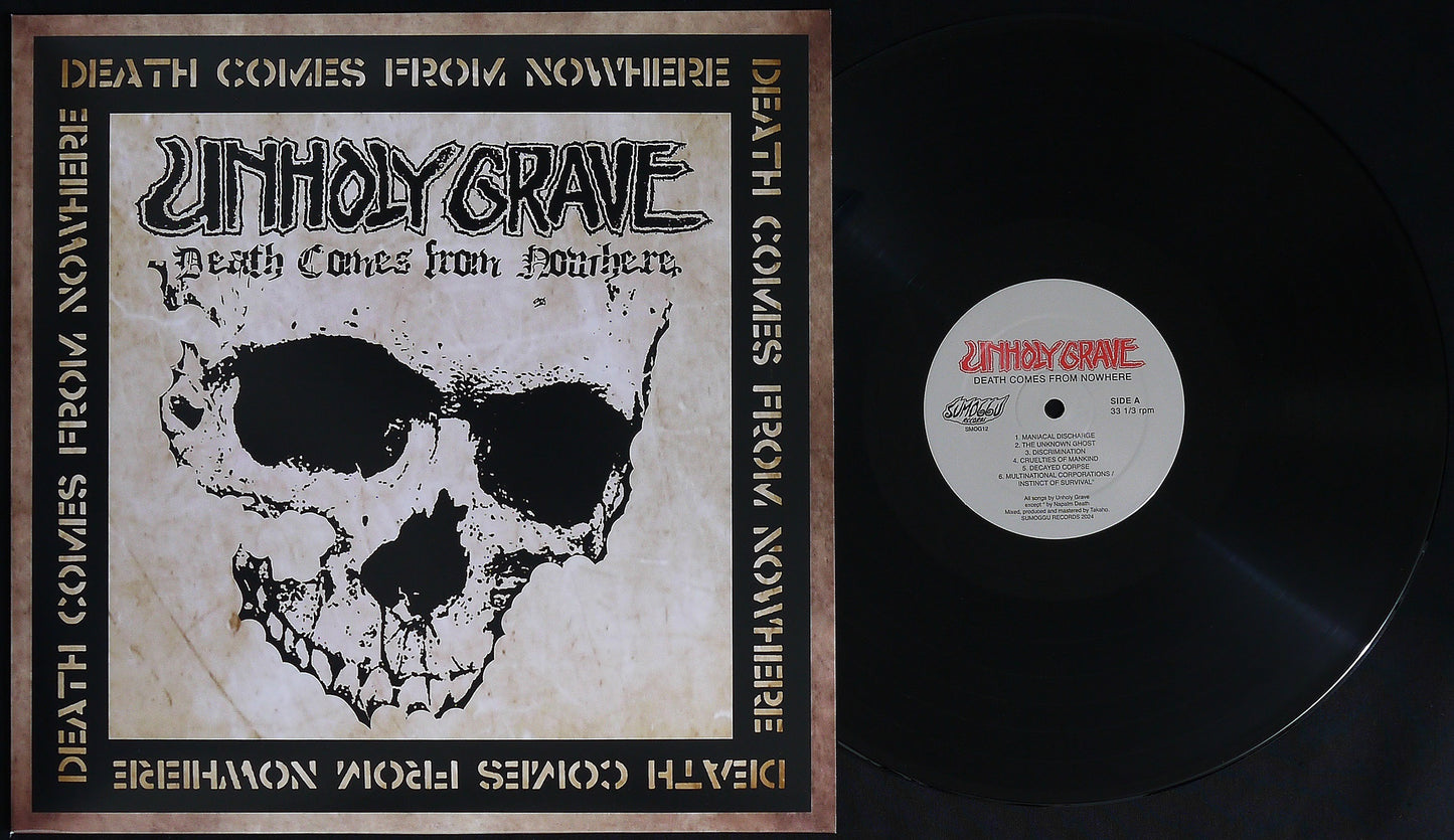 UNHOLY GRAVE - Death Come From Nowhere 12"
