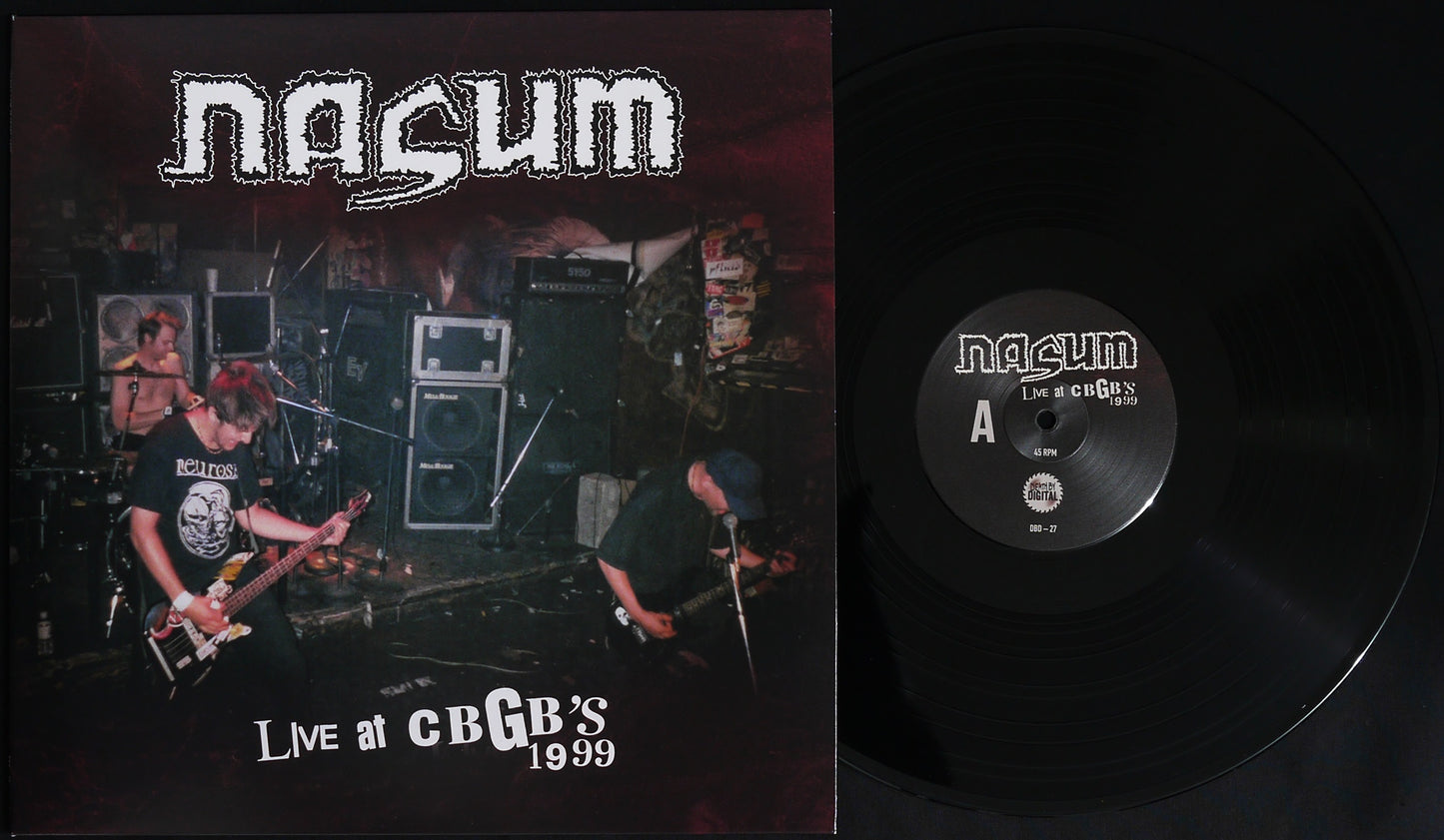 NASUM - Live At CBGB's 12"