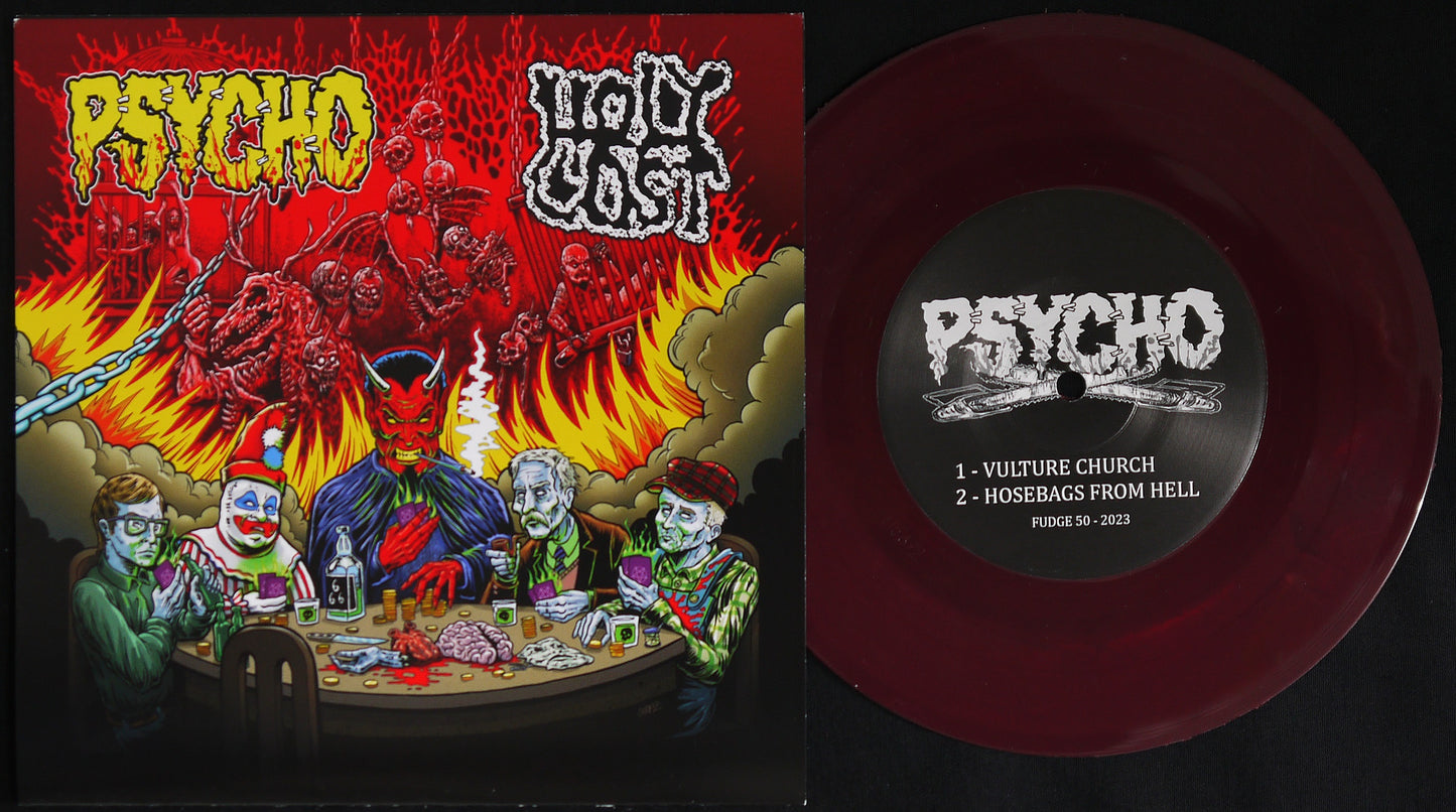 PSYCHO / HOLY COST - Split 7"