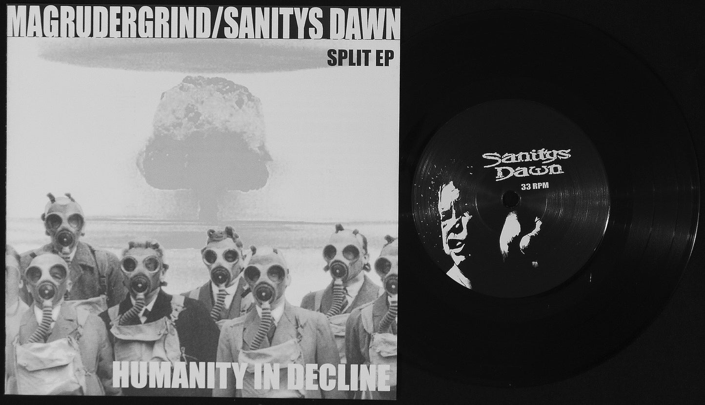 SANITYS DAWN / MAGRUDERGRIND - Split 7"