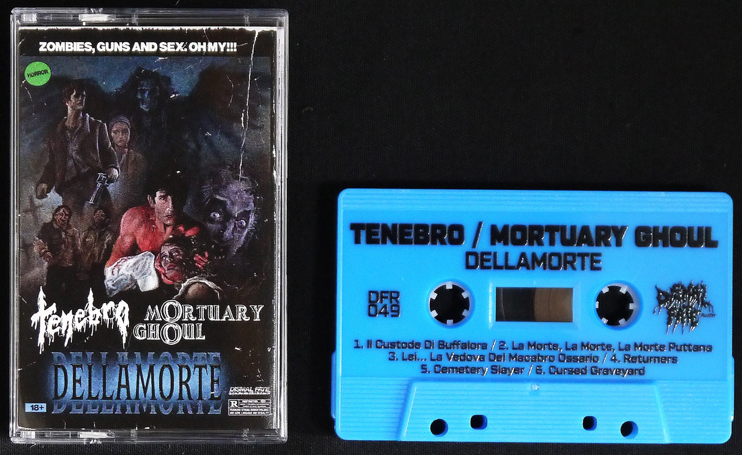 TENEBRO / MORTUARY GHOUL - Split Tape