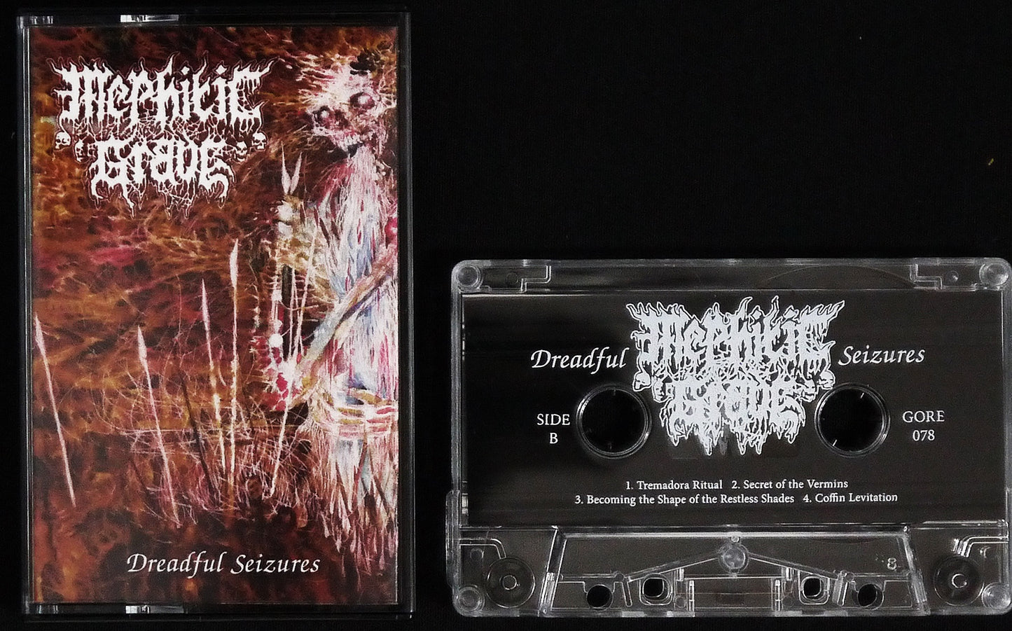 MEPHITIC GRAVE - Dreadful Seizures MC Tape