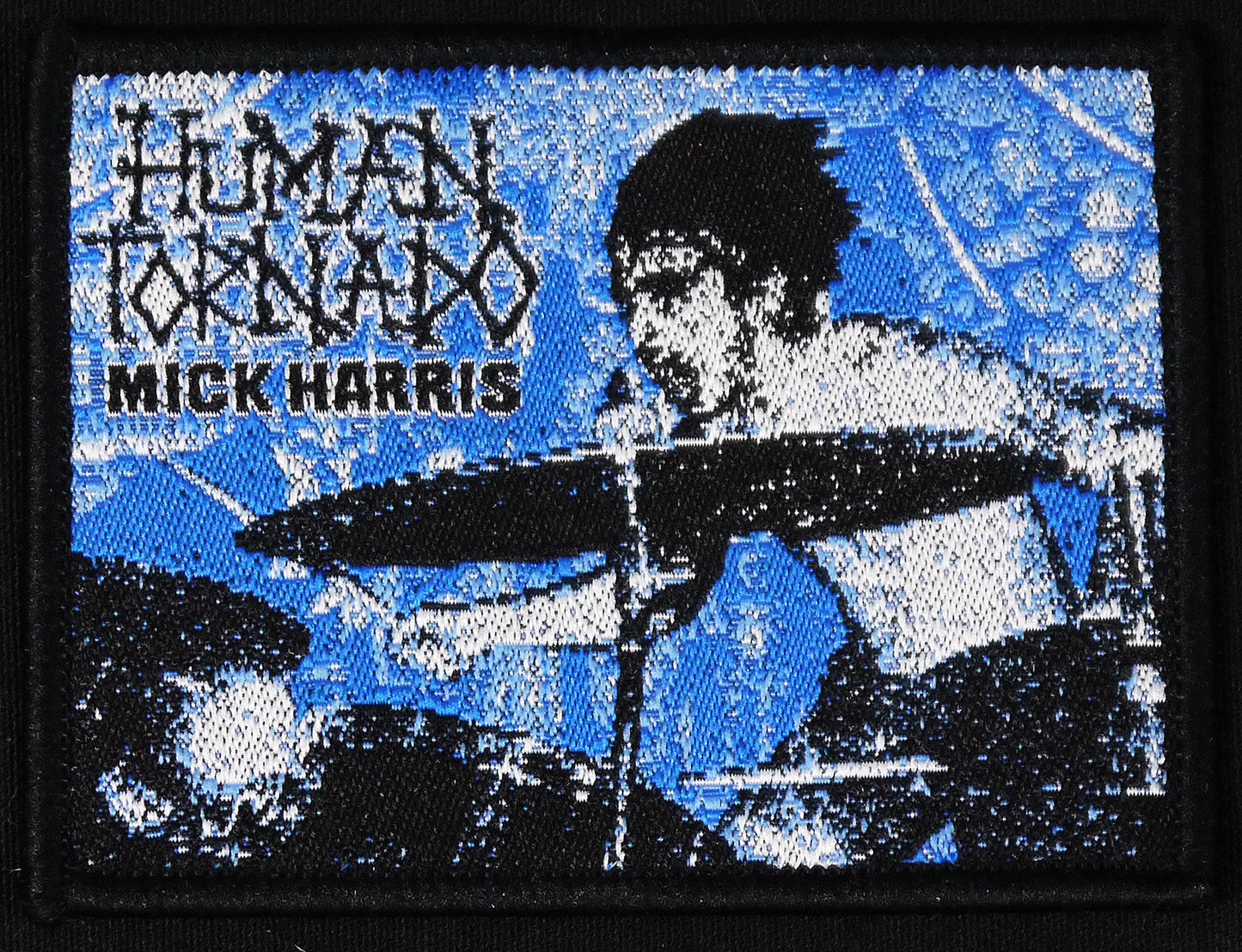 HUMAN TORNADO - Mick Harris Woven Patch