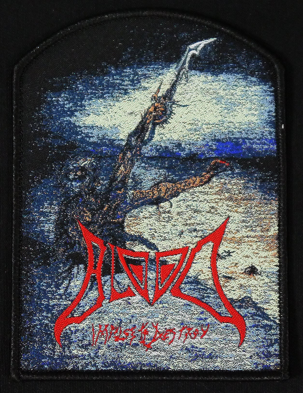 BLOOD - Impulse To Destroy Woven Patch