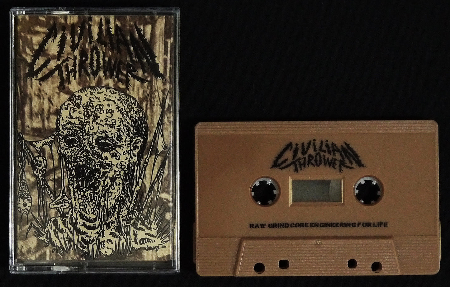 MORBID ANGEL DUST / CIVILIAN THROWER - Split Tape