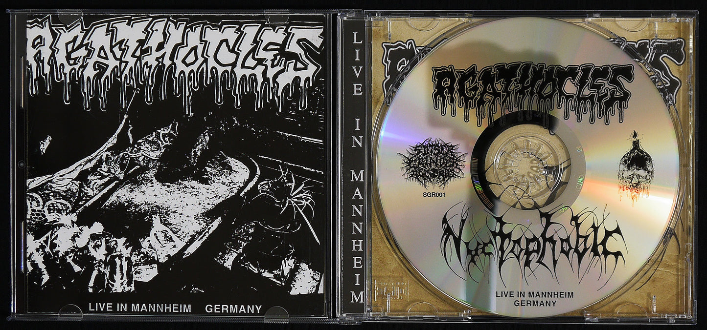 AGATHOCLES / NYCTOPHOBIC - Split CD
