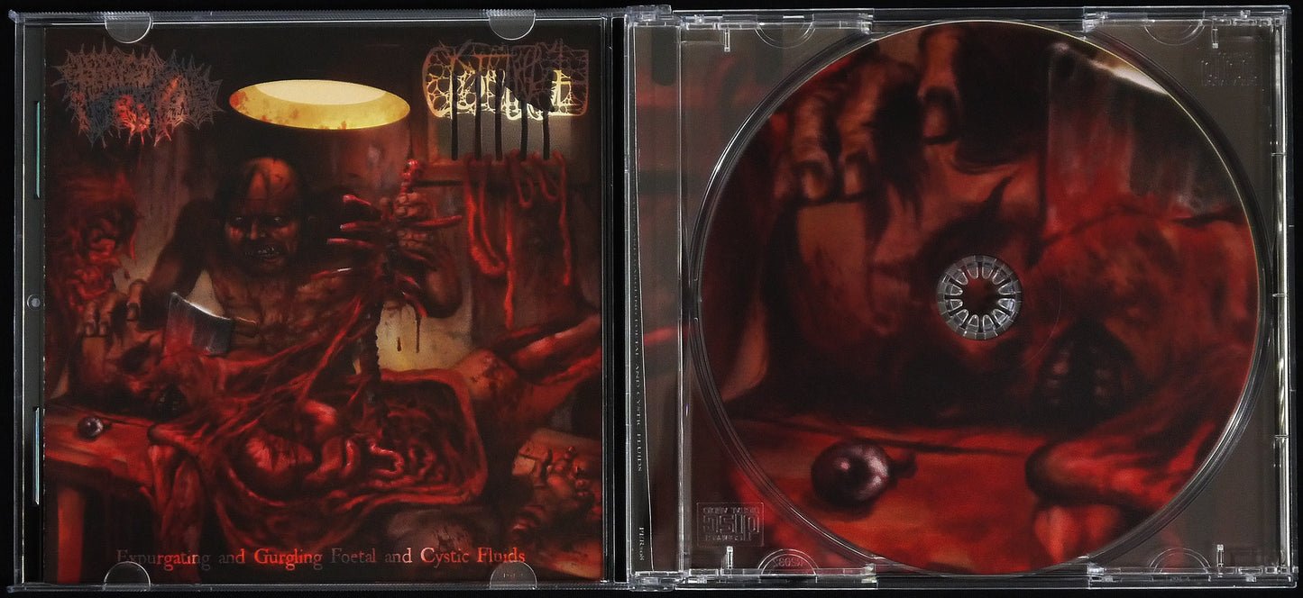 CYSTGURGLE / FOETAL FLUIDS TO EXPURGATE - Split CD