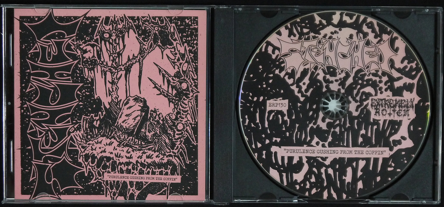 STENCHED - Purulence Gushing From The Coffin CD