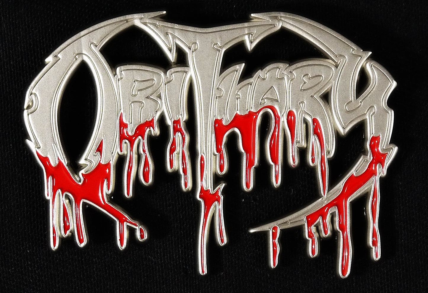 OBITUARY - Logo Enamel Pin