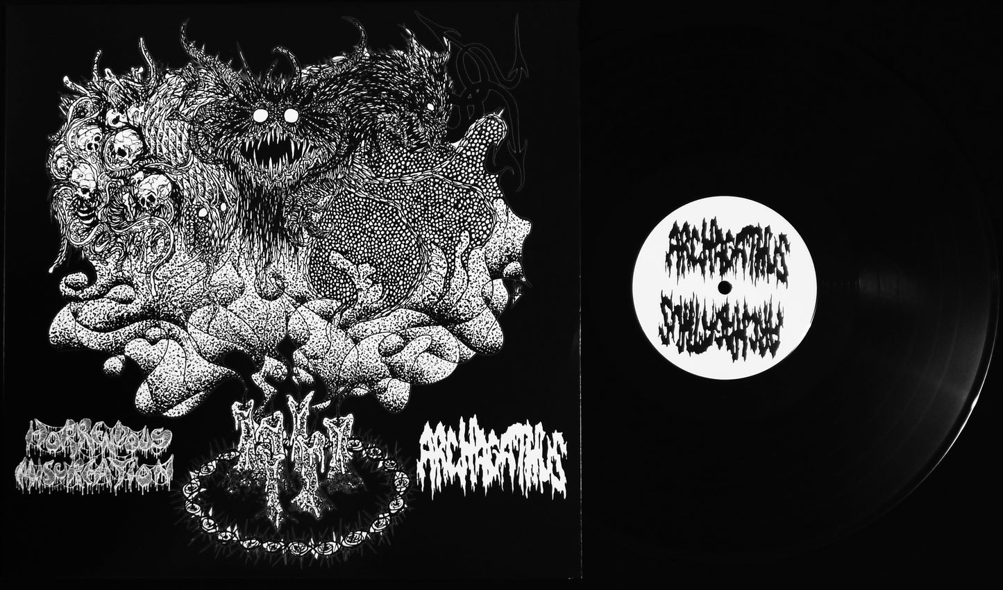 ARCHAGATHUS / HORRENDOUS MISCREATION - Split 12"