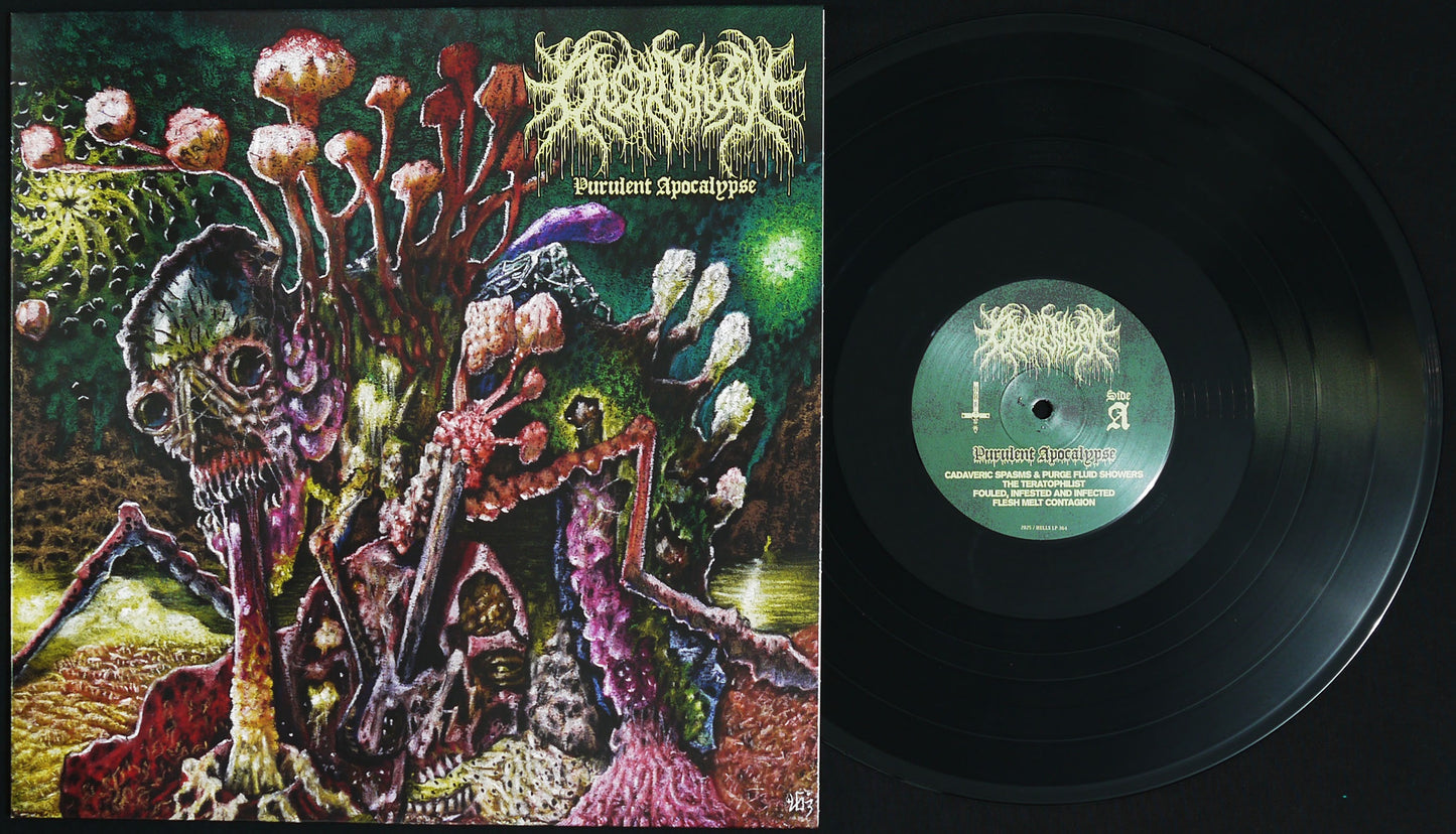 CAUSTIC PHLEGM - Purulent Apocalypse 12"