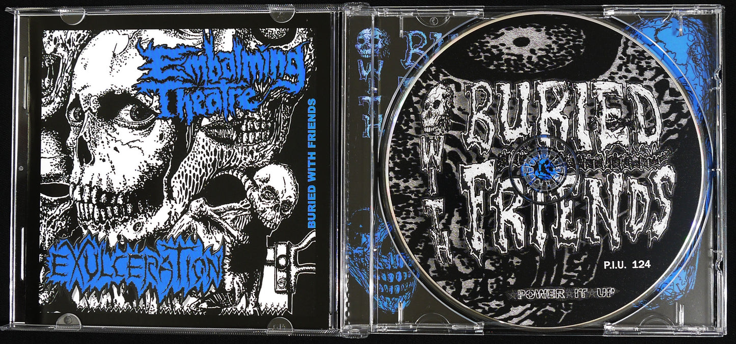 EMBALMING THEATRE / EXULCERATION - Split CD