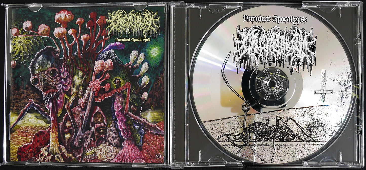 CAUSTIC PHLEGM - Purulent Apocalypse CD