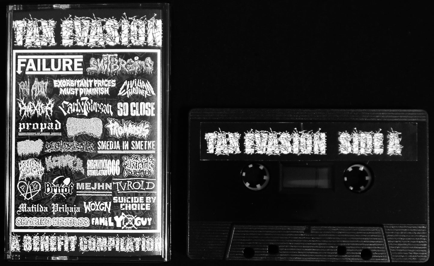 TAX INVASION - A Benefit Compilation MC Tape
