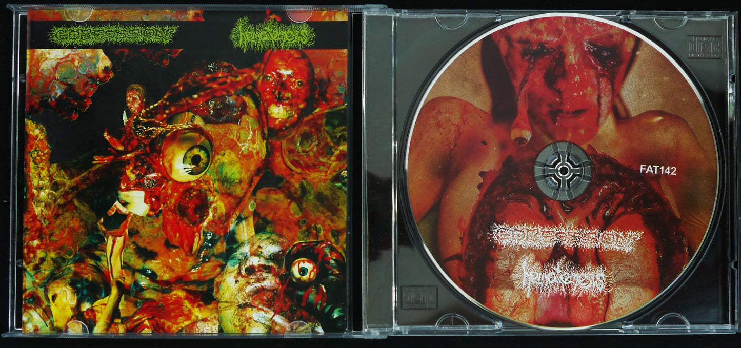 GOREOSSION / HEMATEMESIS - Split CD