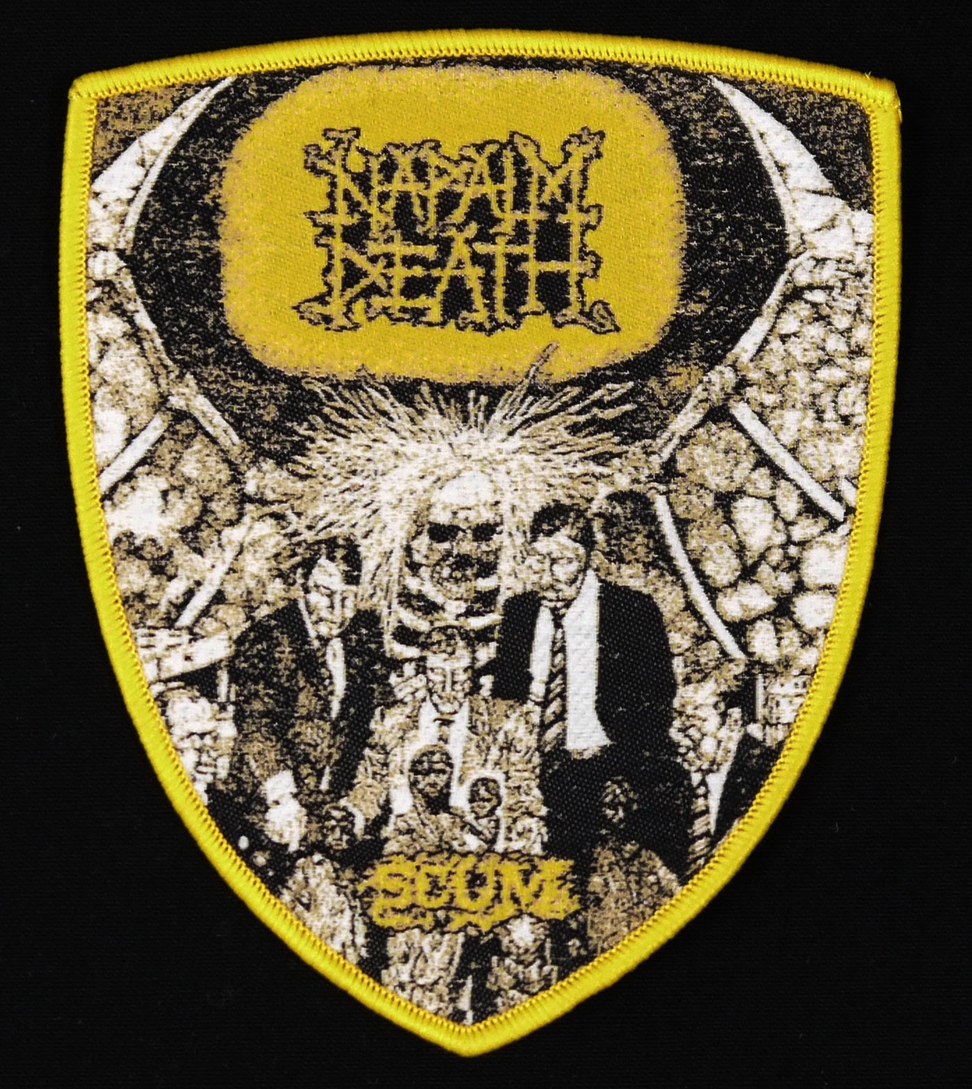 NAPALM DEATH - Scum Woven Patch