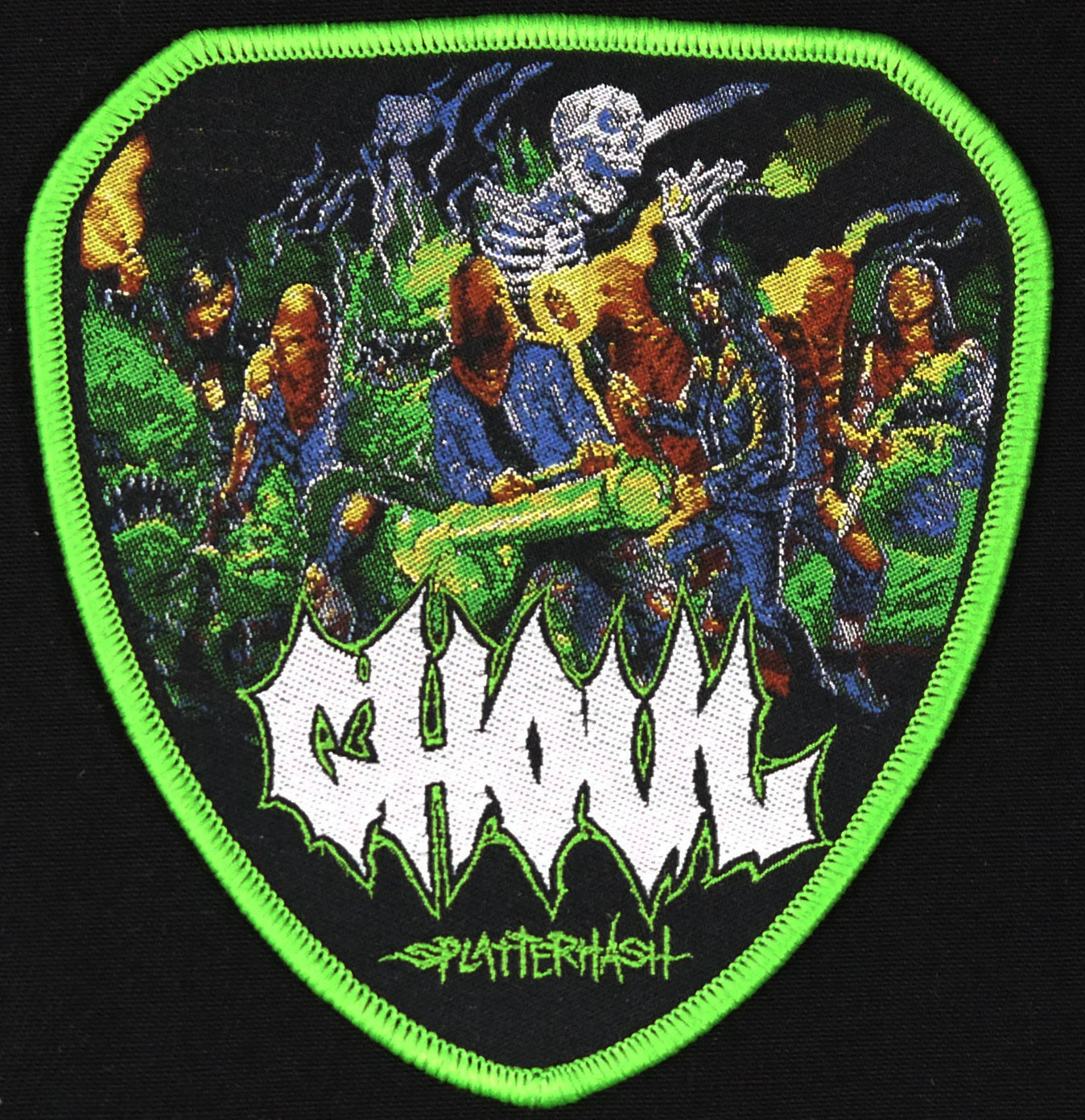 GHOUL - Splatterhash Woven Patch