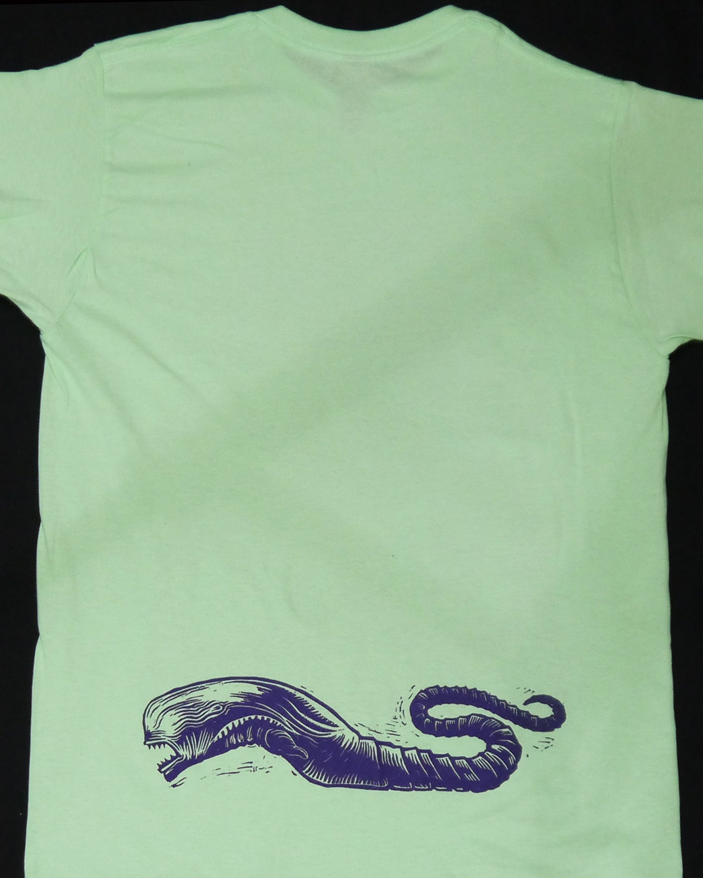 ALIEN XENOMORPH Linocut - T-shirt