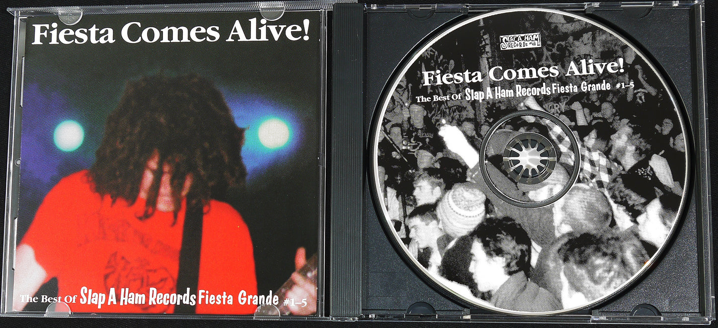 FIESTA COMES ALIVE! - The Best Of SLAP A HAM RECORDS Fiesta Grande 1-5 CD