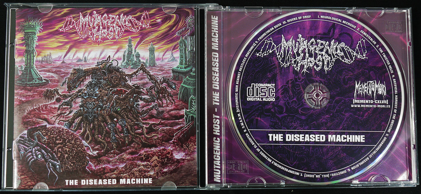 MUTAGENIC HOST - The Diseased Machine CD