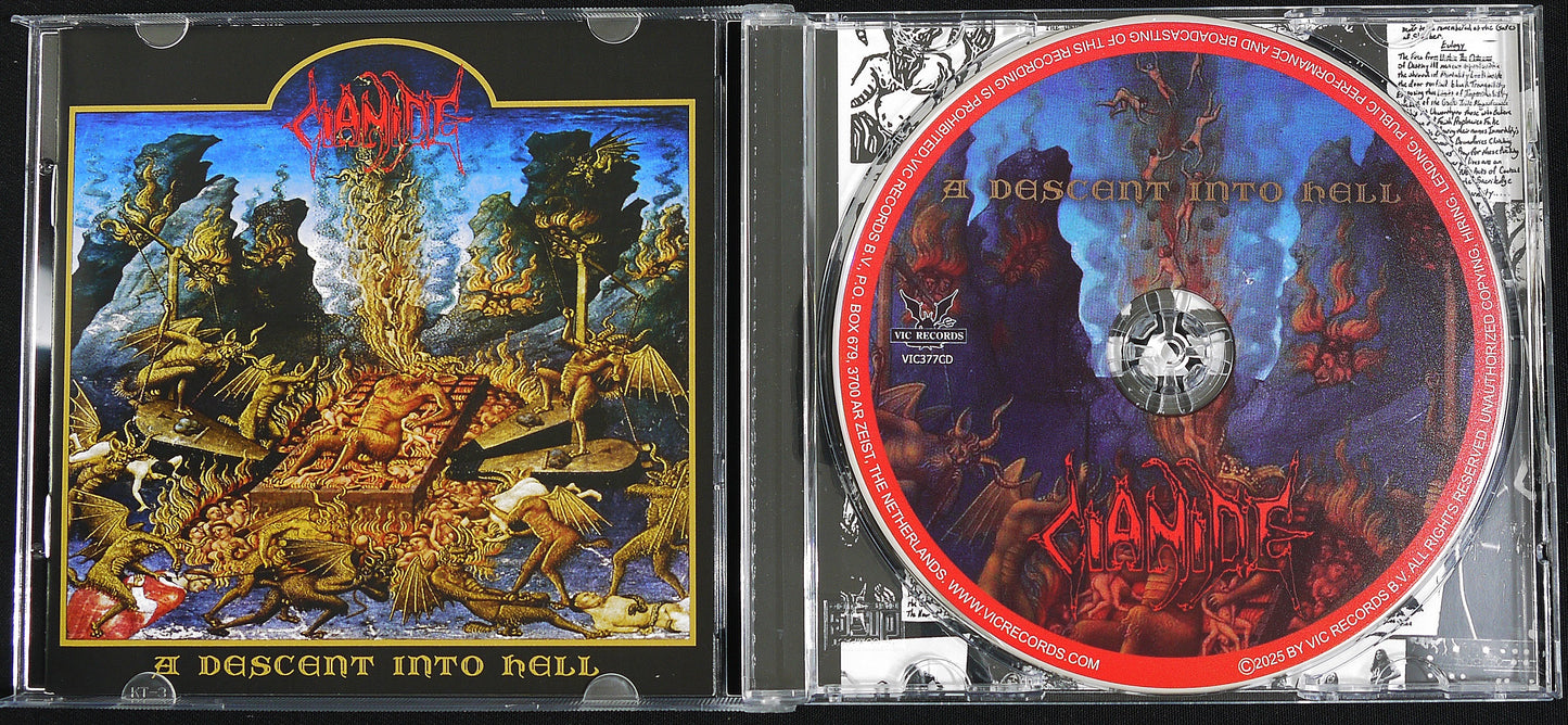 CIANIDE - A Descent Into Hell CD