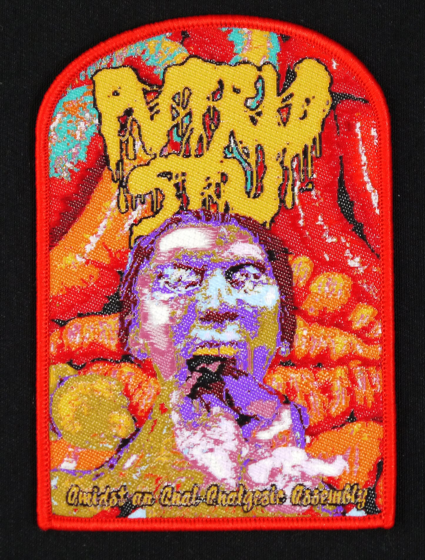 PUTRID STU - Amidst an Anal-Analgesic Assembly Woven Patch